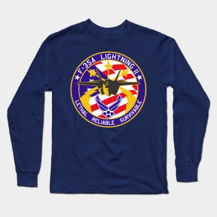 F35 Lightning II Long Sleeve T-Shirt